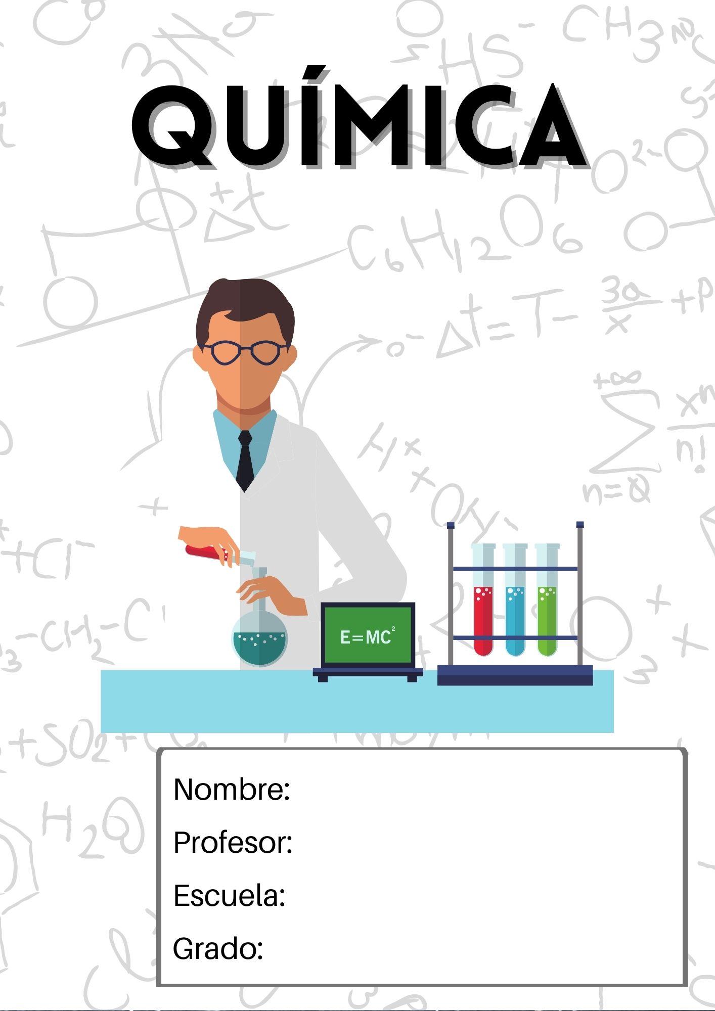Compartir 45+ imagen portadas de quimica en word