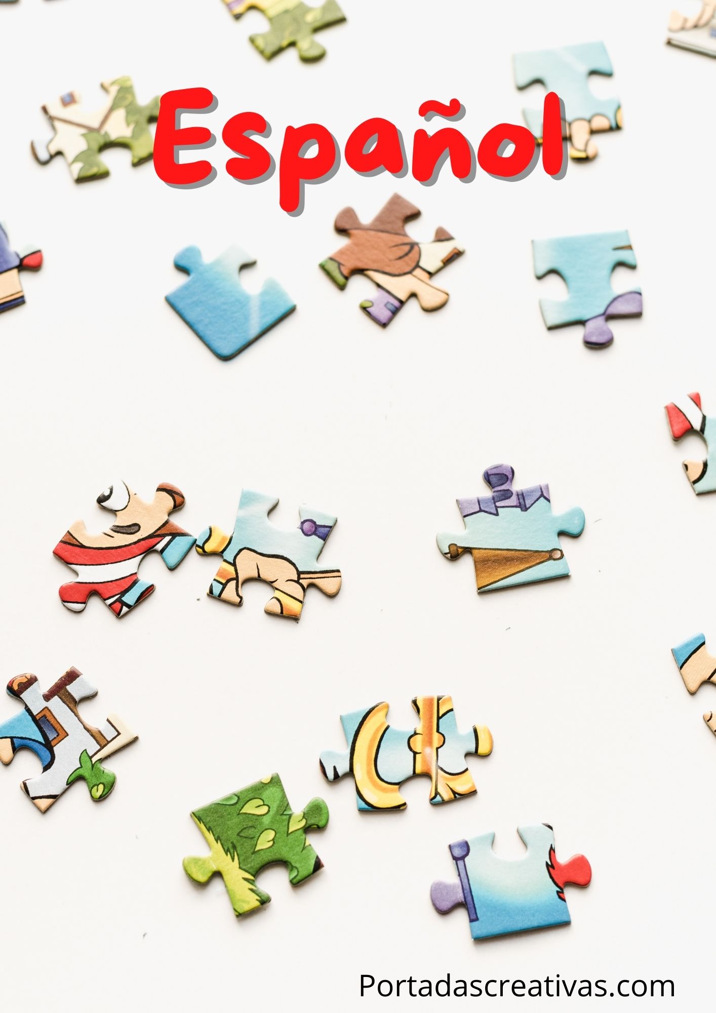 Portadas de español para niños - Portadas Creativas