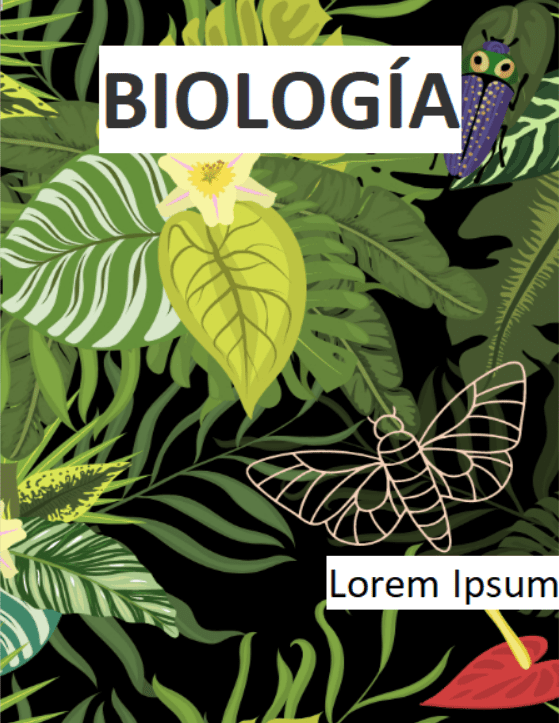 portadas de biologia y naturaleza